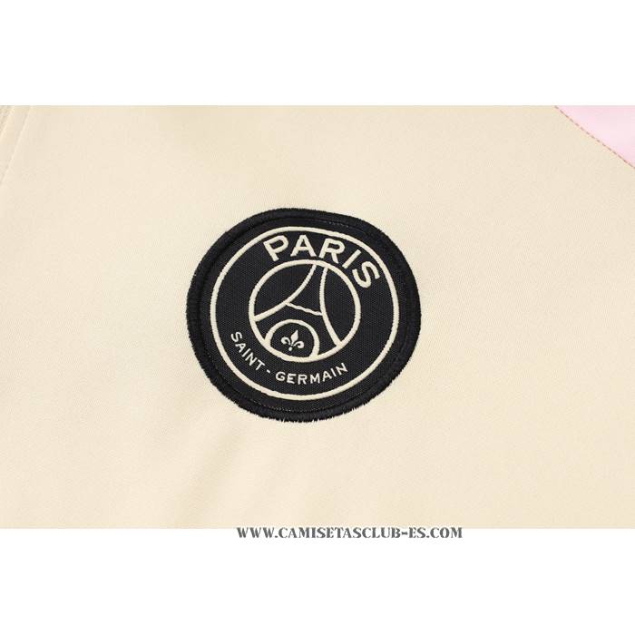 Chandal de Sudadera del Paris Saint-Germain Jordan Nino 24-25 Amarillo
